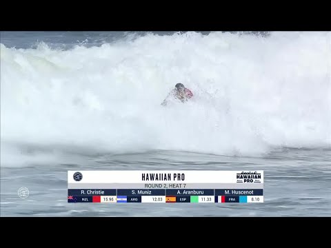 Hawaiian Pro, Men's Qualifying Series - Round 2 heat 7