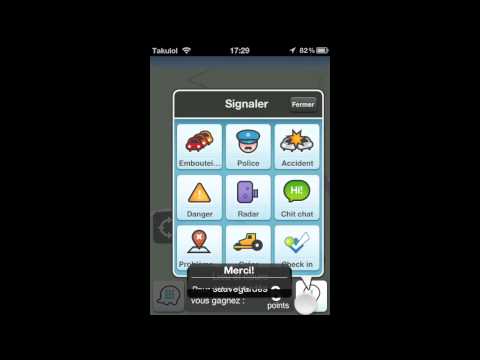 comment regler waze en francais