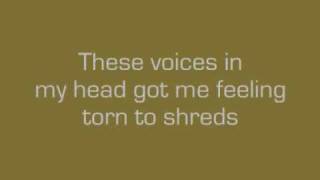 Def Leppard - Torn To Shreds [lyrics]