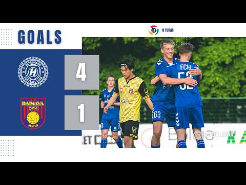 II lyga 8 turas: FC Hegelmann B x DFK Dainava B | GOALS