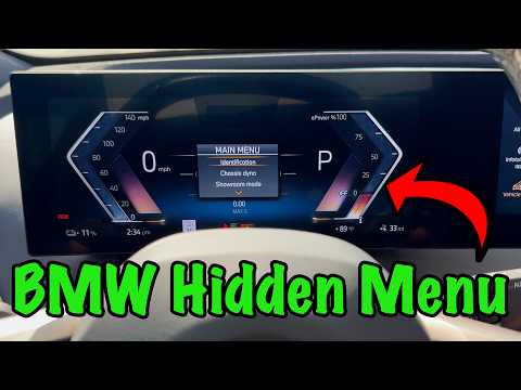 BMW iDrive 8 Hidden Menu – Dyno Mode!