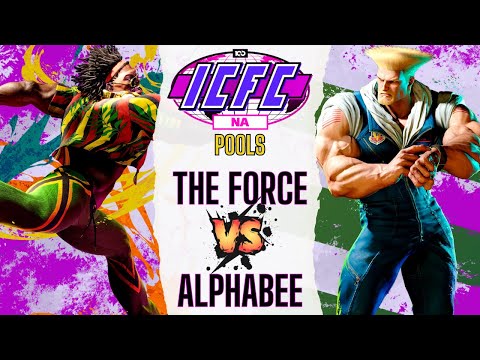 SF6 👊 The Force (Dee Jay) vs AlphaBee (Guile) 👊 ICFC NA SF Summer 2023 Week 2 - Pools - Winners Semi