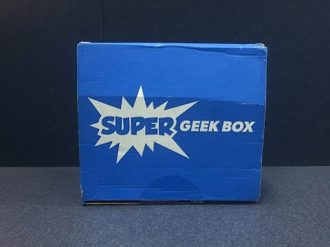 Unboxing: Super Geek Box - May 2015 - BUDDIES
