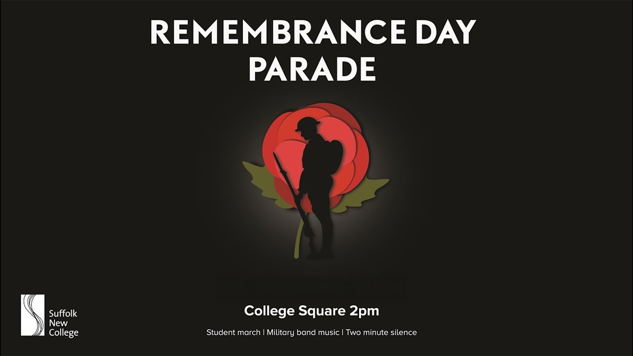 Suffolk New College Remembrance Day Parade - 2025