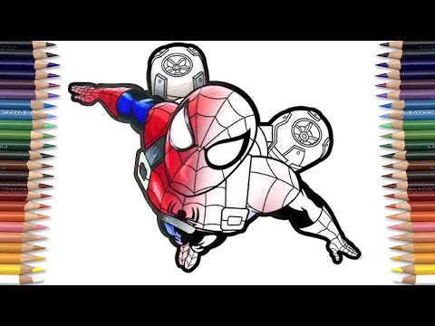 Ultimate SPIDER-MAN Coloring Page [NCS] Fly Again - Feel Alive - You And Me