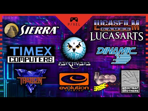 Documentary Crunch: SIERRA, TIMEX, THALION, PSYGNOSIS, LUCASARTS, DINAMIC, EVOLUTION, TOPO, BITMAPS - YouTube