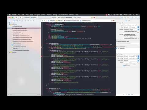 56. Core Data Relationships (iOS Application Development with Swift 3.0)