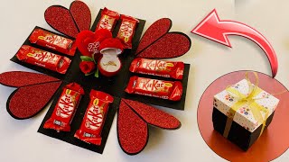 Chocolate explosion box |valentine day gift idea |  birthday, anniversary, proposal day gift