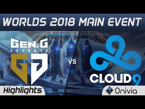 GEN vs C9 Highlights Worlds 2018 Main Event Gen G Esports vs Cloud9 by Onivia