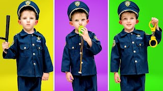 Alex Opens His Own Police Station | Funny Chase Stories for Kids