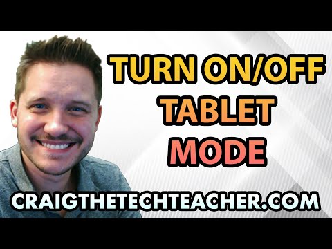 How To Turn On (Or Off) Tablet Mode In Windows 10 (2022)