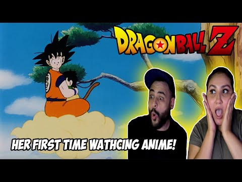 Made My Girlfriend Watch Dragon Ball Z For The FIRST TIME - Dragon Ball Z Episode 1 REACTION