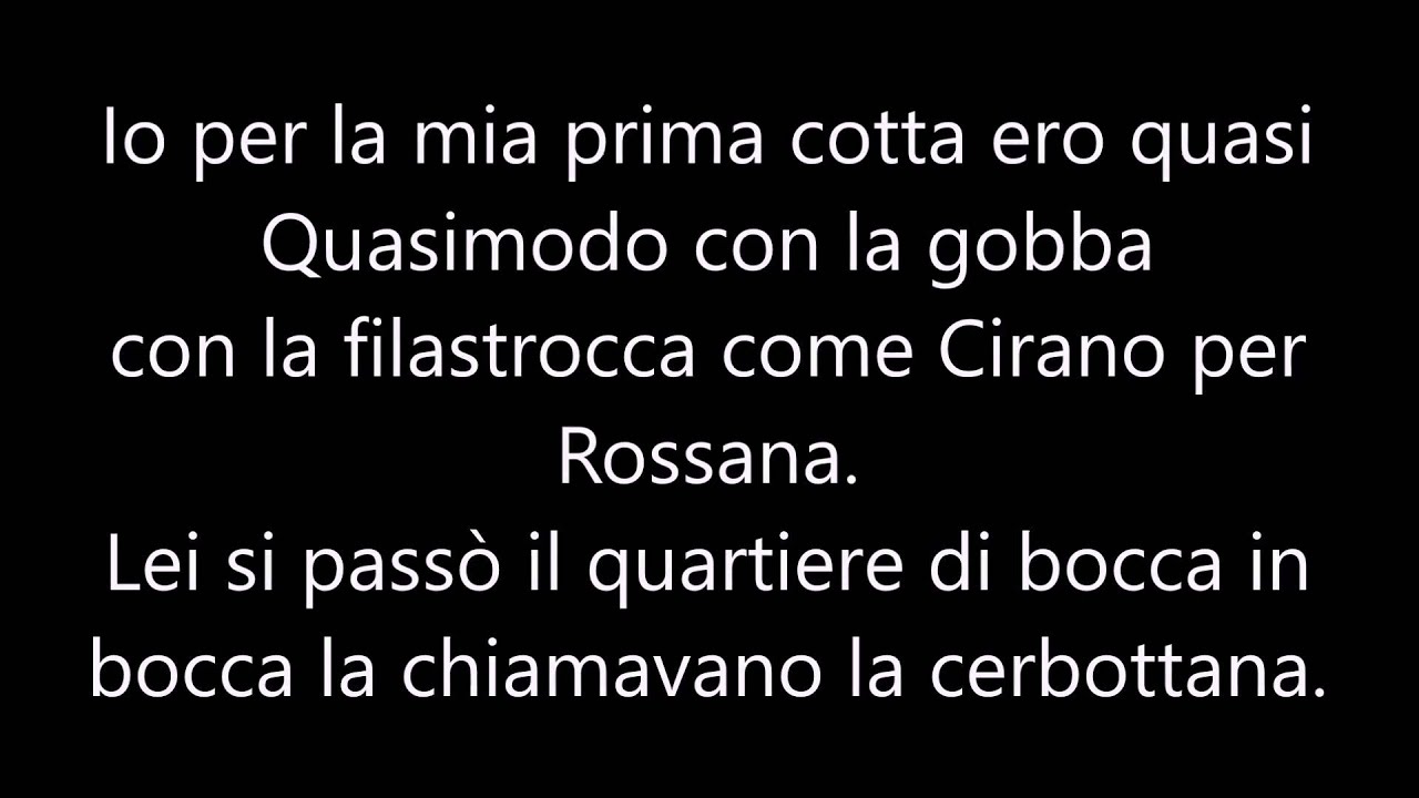 Il bello d'esser brutti - J-ax TESTO