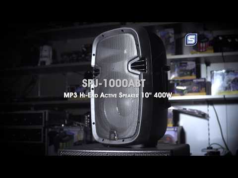 Skytec SPJ-1000ABT MP3 Hi-End Active Speaker 10'' 400W - 178 041