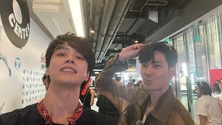 タイの有名人イベントで生配信