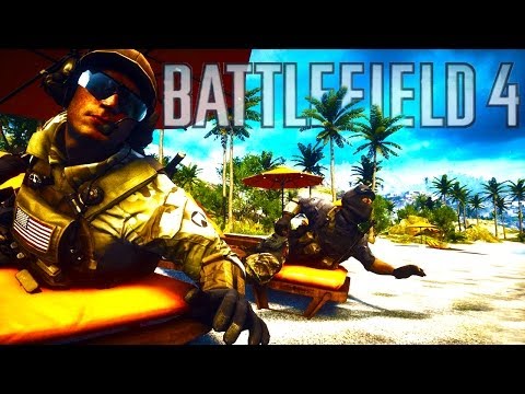 Battlefield 4 - Random Moments 9 (Heli Vs Boat, Elevator Madness!)
