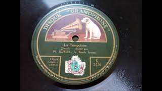 Théodore Botrel – La Paimpolaise – Version Gramophone – 1923