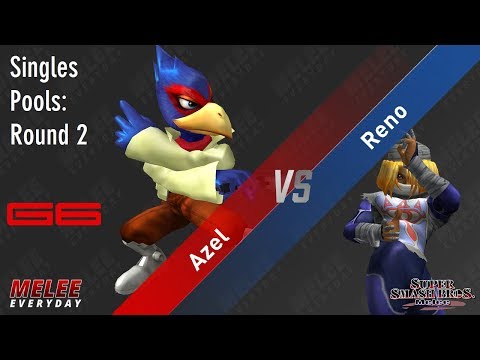 Genesis 6 - Azel (Falco) vs. Reno (Sheik) - SSBM - Singles Pools