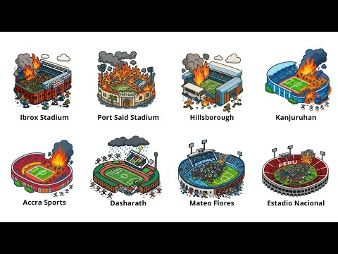 Die tödlichsten Stadion-Katastrophen der Fußballgeschichte erklärt in 15 Minuten