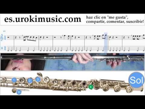 Como Tocar Flauta Lorde - Supercut Tablatura Parte#2 um-i927