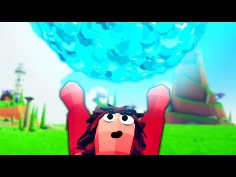 I Fight with *NEW* GOD POWERS and Make a SPIRIT BOMB! - (TABS) Totally Accurate Battle Simulator