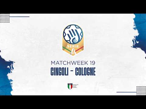 Play Serie A Gold [19^] | CINGOLI - COLOGNE
