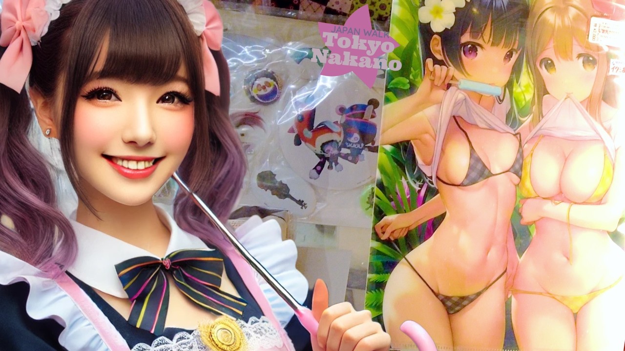 Tokyo Nakano 🐶 Goods Paradise ♪💖 4K ASMR Nonstop 1 Hour