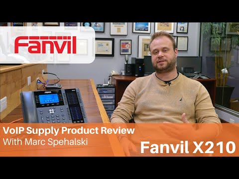 Telefonas Fanvil VoIP X210I (X210I) - TEFANV2000X210I video
