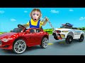KiKi Monkey ride on Car to do his mission | KUDO ANIMAL KIKI