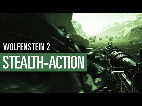 Wolfenstein 2: The New Colossus - Stealth-Action Gameplay
