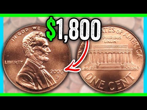 RARE 2006 PENNY WORTH MONEY - VALUABLE LINCOLN PENNY COINS TO LOOK FOR!!