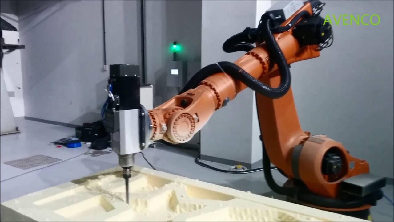 Milling Robot - KUKA KR240L180 KRC2ed05 - Sprutcam - Automatic  Tool Changer - UAE