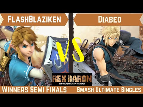 Rex Baron 5 Winners Semi Finals - FlashBlaziken (Link) Vs. Diabeo (Cloud)