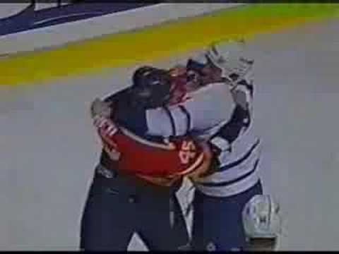Rhett Warrener vs Mike Hudson