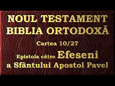 10. Ephesians - New Testament - Orthodox Bible - Reading 2020