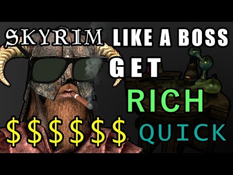 Skyrim Like A Boss: Ep 1 - Unlimited Gold in 1 hour! (Alchemy is OP)