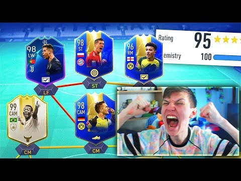 98 REUS!! - 195 RATED BUNDESLIGA TOTS FUT DRAFT!! (FIFA 19)