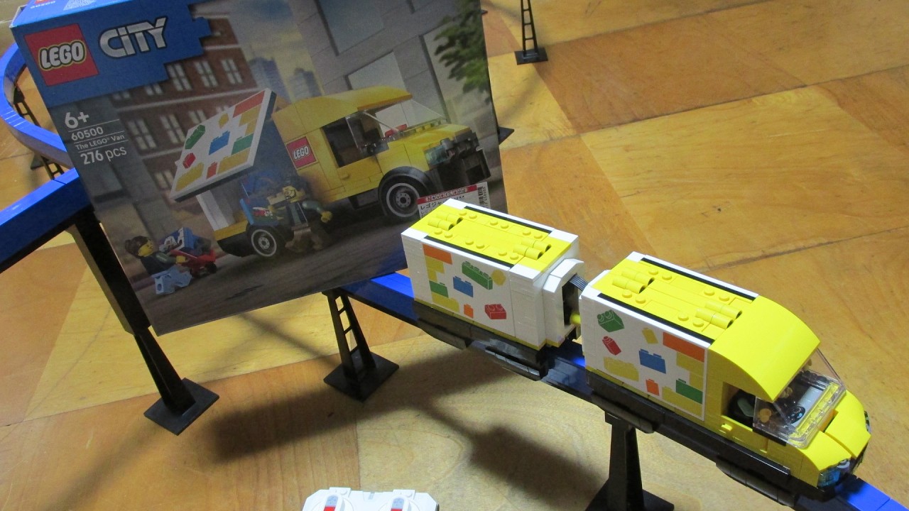 Lego Monorail like Delivery Van(#60500)