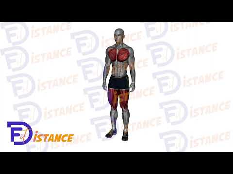 Exercice Étirement debout genou poitrine