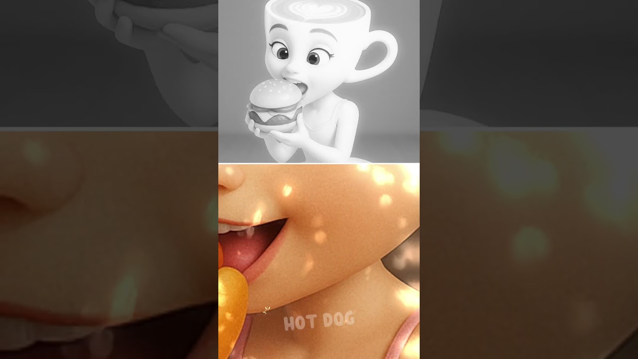 Food 2 Lollipop/ Gummy #ballerinacappuccina #learning #english