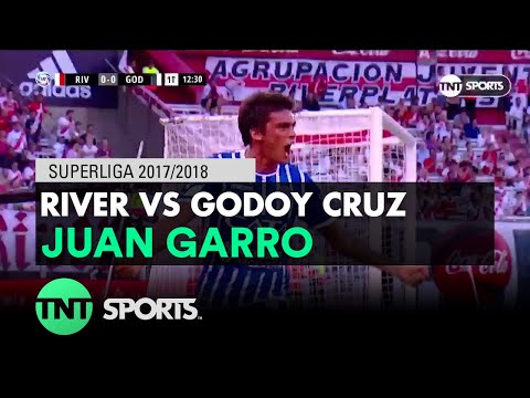 Juan Garro (0-1) River vs Godoy Cruz | Fecha 16 - Superliga Argentina 2017/2018
