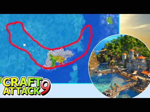 SO GROß wird die Pirateninsel! - Minecraft Craft Attack 9 #90