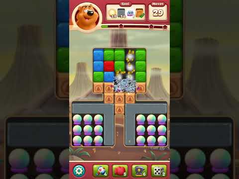 Toon blast 2796 no boosters 3 stars