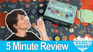 A Gentle Rain - 5 minute solo board game review