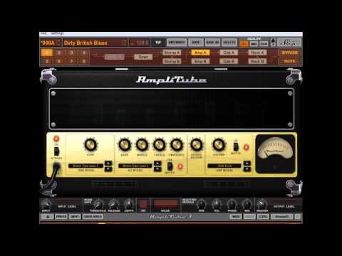Crossroads Blues (Cream version) Guitar tracked with Amplitube 3 (Free) and Cubase 5