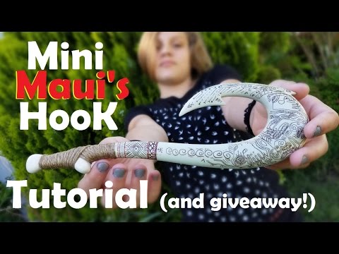 Mini Maui's Hook Tutorial! (Giveaway Closed)