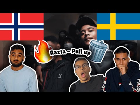 Norwegians React To (Swedish Rap) Reacting Til Razta - Pull up (Official Video)