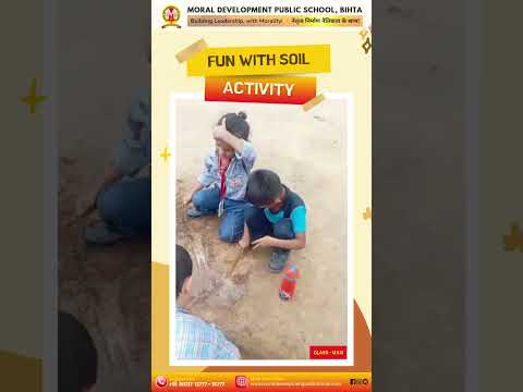 Fun with Soil Activity | Hands-on Learning by Students | MDPS Bihta