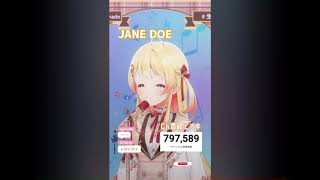 【音乃瀬奏】JANE DOE / 米津玄師, 宇多田ヒカル【歌枠切り抜き】