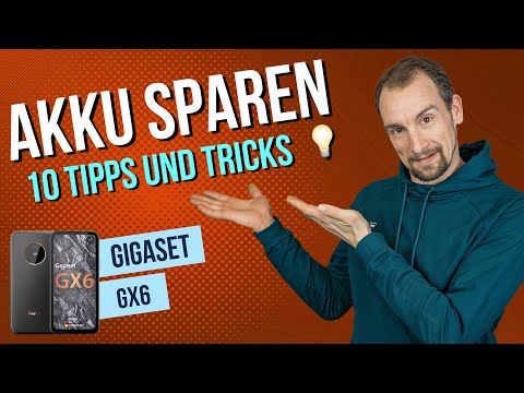 Gigaset GX6 - Akku sparen / Energiesparen - 10 Tipps • 📱 • 🔋 • ⬆️ • Anleitung | Tutorial